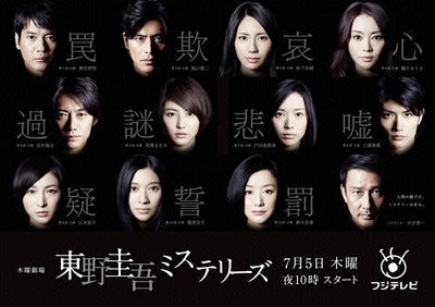 东野圭吾 悬疑故事的海报-正式海报