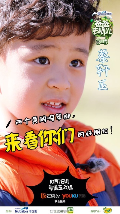 爸爸去哪儿 第四季的海报-角色海报 中国大陆