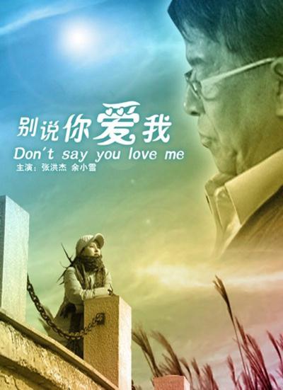 别说你爱我的海报-正式海报