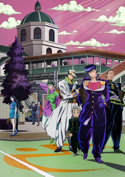 JOJO的奇妙冒险 不灭钻石的海报-预告海报 日本