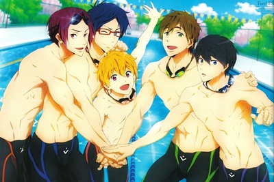 Free!的海报-正式海报 日本