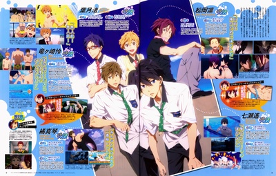 Free!的海报-角色海报