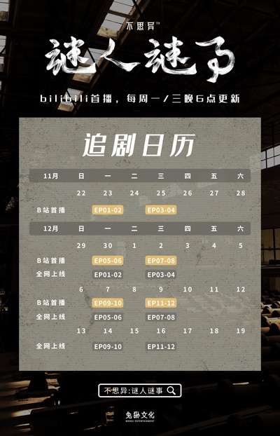 不思异：谜人谜事的海报-其他海报