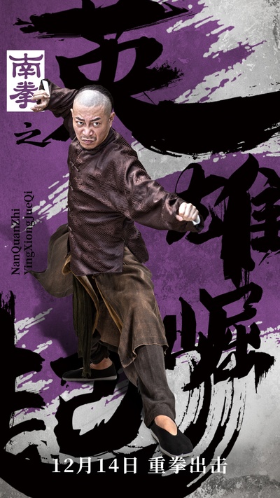 南拳之英雄崛起的海报-角色海报 中国大陆