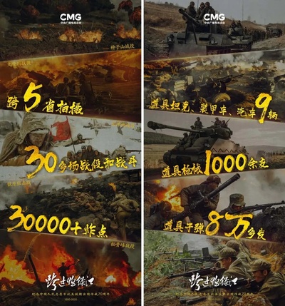 跨过鸭绿江的海报-正式海报 中国大陆