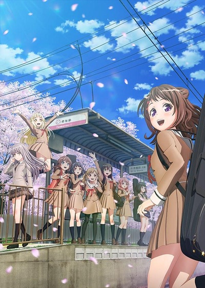 BanG Dream! 第二季的海报-正式海报
