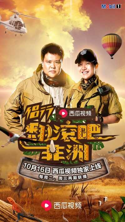 侣行翻滚吧非洲的海报-正式海报