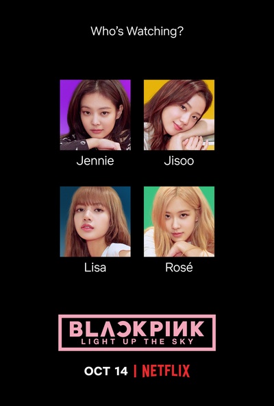 BLACKPINK：照亮天空的海报-正式海报 美国