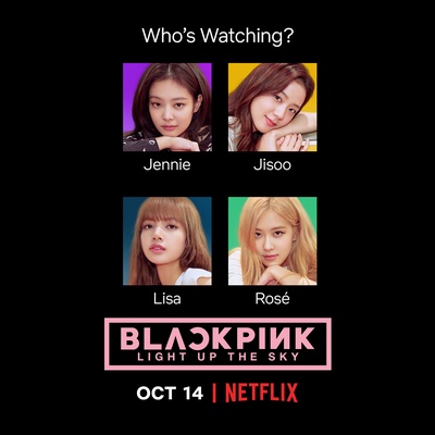 BLACKPINK：照亮天空的海报-正式海报 美国