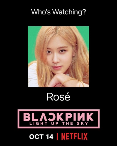 BLACKPINK：照亮天空的海报-角色海报 美国