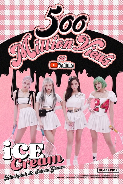 Blackpink & Selena Gomez: Ice Cream的海报-其他海报