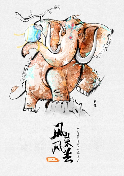 风来风去的海报-角色海报 中国大陆