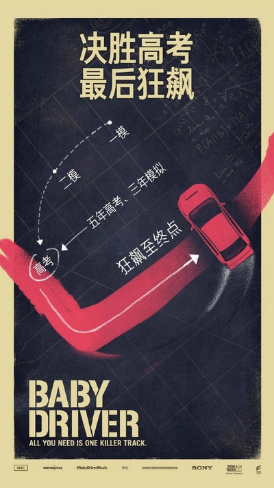 极盗车神的海报-预告海报