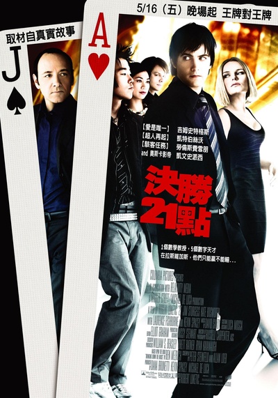 决胜21点的海报-正式海报 中国台湾