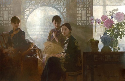 我钟爱的油画作品的图片-中国画家 陈衍宁