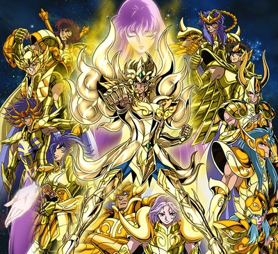 圣斗士星矢：黄金魂的海报-其他海报