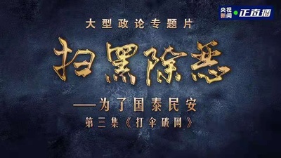 扫黑除恶——为了国泰民安的海报-预告海报 中国大陆
