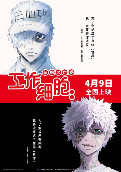 工作细胞：细胞大作战的海报-正式海报 中国大陆