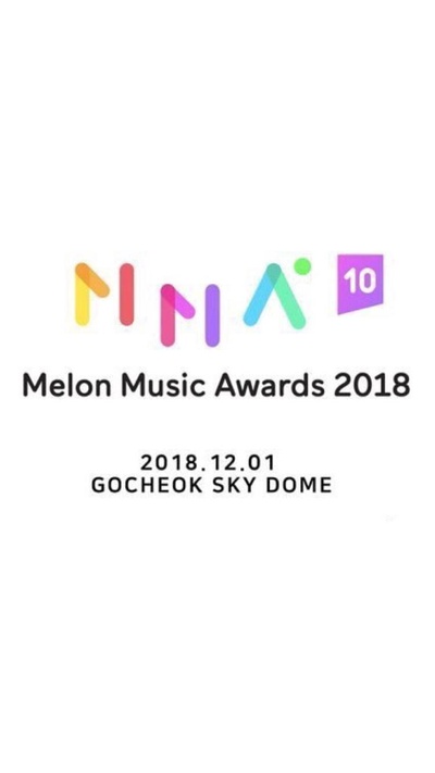 2018 Melon Music Awards的海报-正式海报