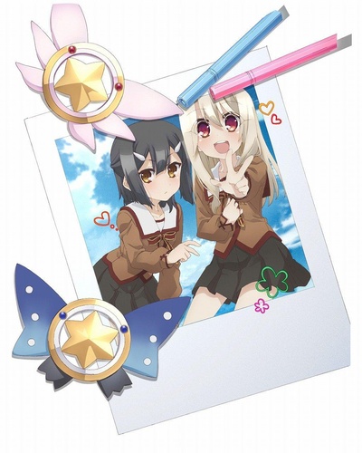 魔法少女伊莉雅 第一季 特典的海报-正式海报