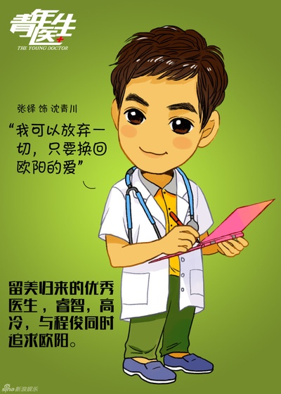 青年医生的海报-角色海报
