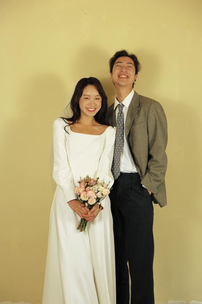理想中婚纱照的样子的图片-别人用温柔形容你<br>我用你形容温柔