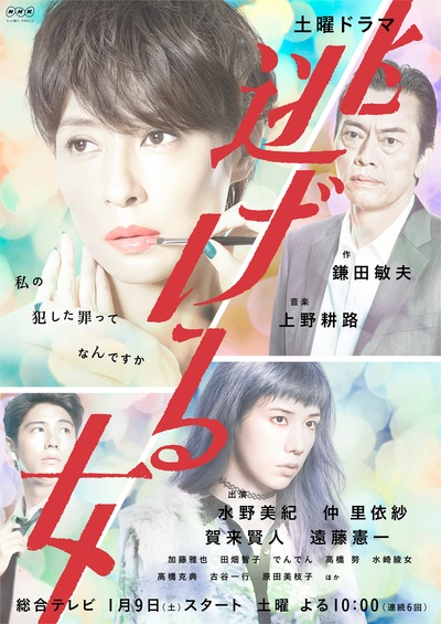 逃跑的女人的海报-正式海报 日本