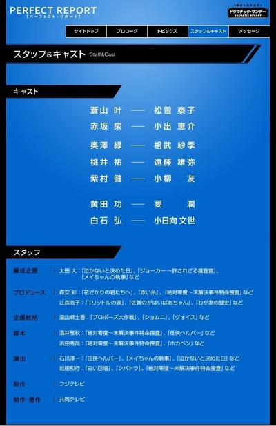 完美报告的海报-预告海报
