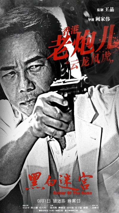 黑白迷宫的海报-角色海报 中国大陆
