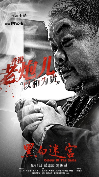 黑白迷宫的海报-角色海报 中国大陆