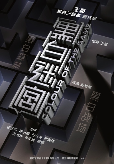 黑白迷宫的海报-预告海报 中国大陆