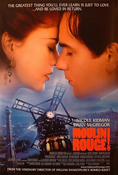 红磨坊 Moulin Rouge!的海报-预告海报 美国