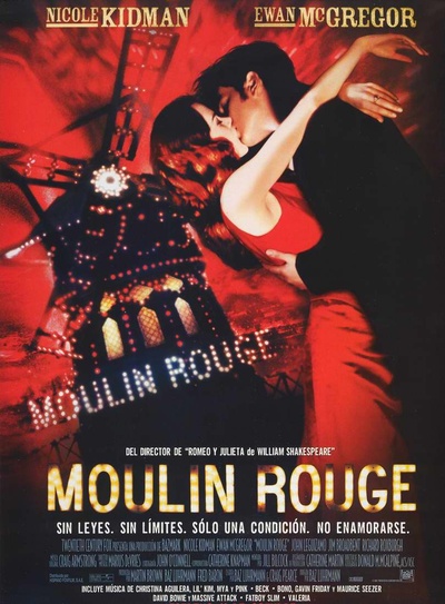 红磨坊 Moulin Rouge!的海报-正式海报 智利