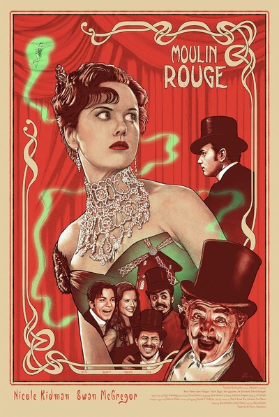 红磨坊 Moulin Rouge!的海报-其他海报