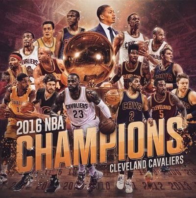 2016NBA官方夺冠纪录片的海报-正式海报