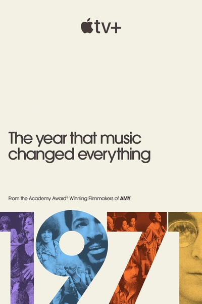 1971：音乐改变世界的一年的海报-正式海报
