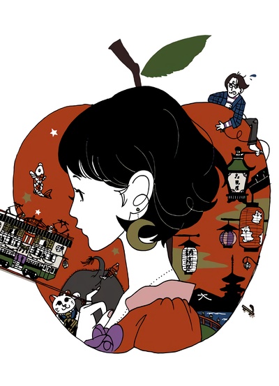 春宵苦短，少女前进吧！的海报-角色海报 日本