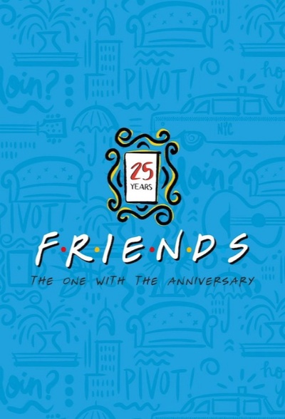 老友记25周年：周年纪念的海报-预告海报 美国