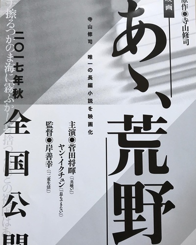 啊，荒野 前篇的海报-其他海报 日本