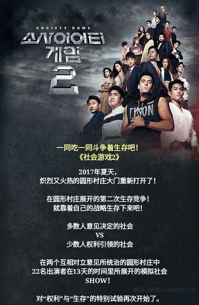 社会游戏2的海报-预告海报 韩国