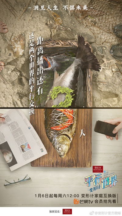 变形计之平行世界的海报-预告海报