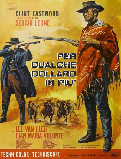 黄昏双镖客的海报-正式海报 意大利