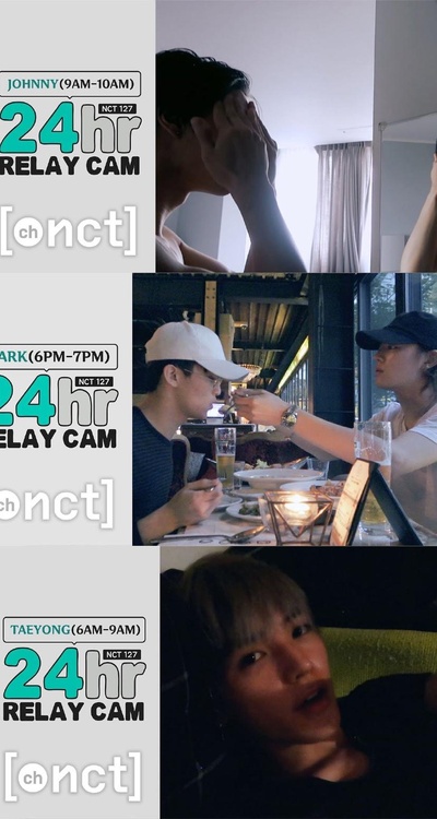 NCT 127 24小时接力播的海报-正式海报