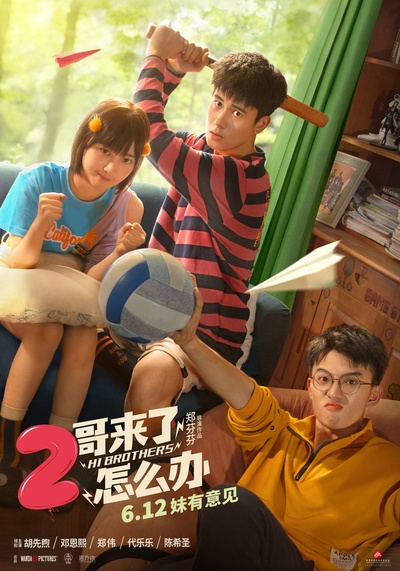二哥来了怎么办的海报-正式海报