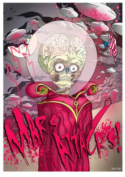 火星人玩转地球的海报-正式海报