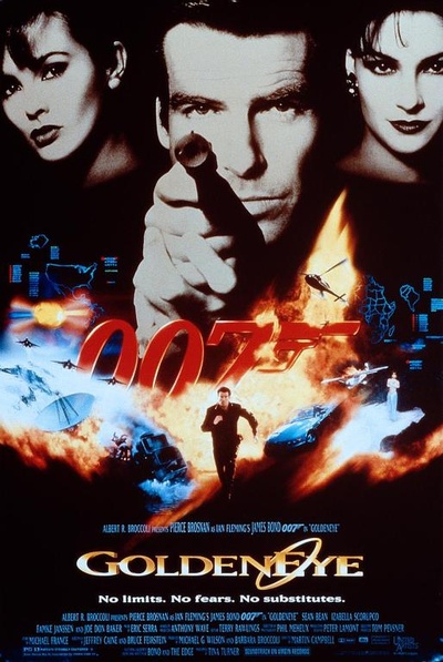 007之黄金眼的海报-正式海报