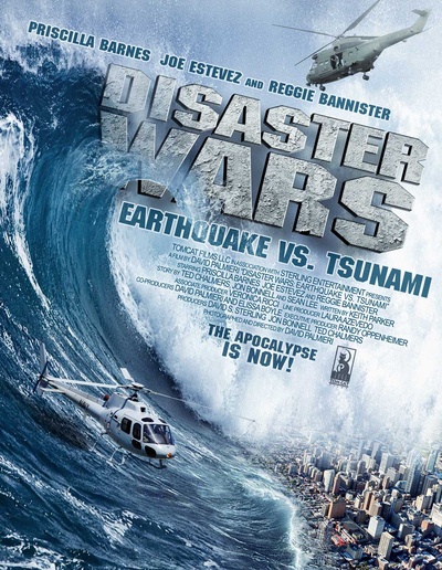 灾难的战争：地震与海啸的海报-正式海报