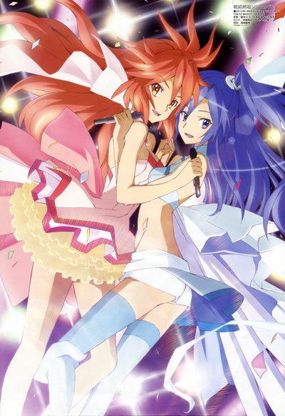 战姬绝唱Symphogear的海报-角色海报 日本