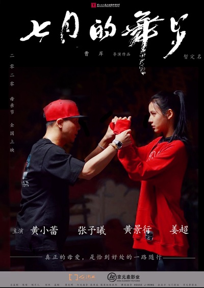 七月的舞步的海报-正式海报