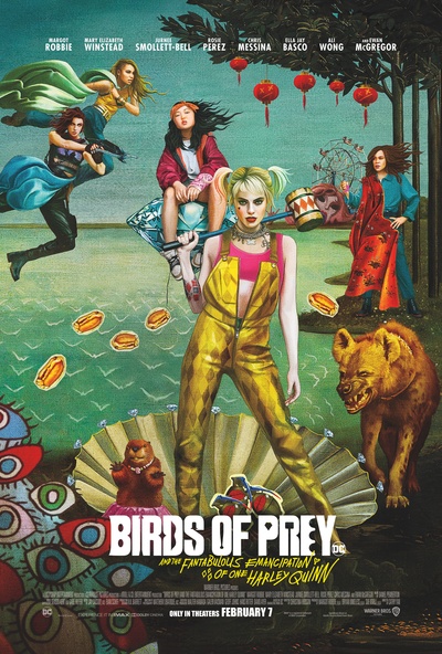 未定名小丑女单人电影的海报-正式海报 美国